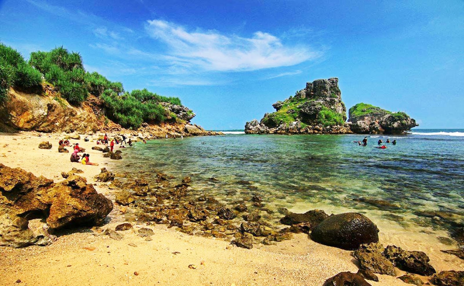 Snorkeling di Pantai Nglambor