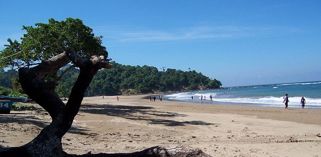 Foto Pantai Jonggring Saloko