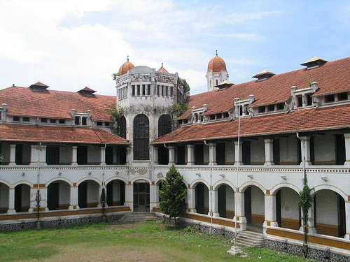 Sepeda Ontel di Lawang Sewu