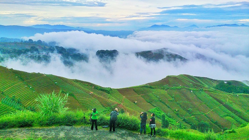 Wisata Alam Terasering Panyaweuyan Argapura Majalengka