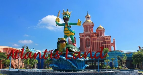 Wahana di Atlantis Land Surabaya