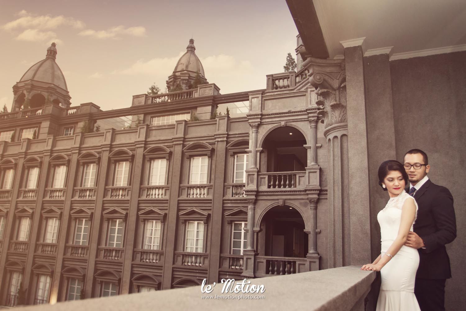 foto prewedding di Curug Cimahi