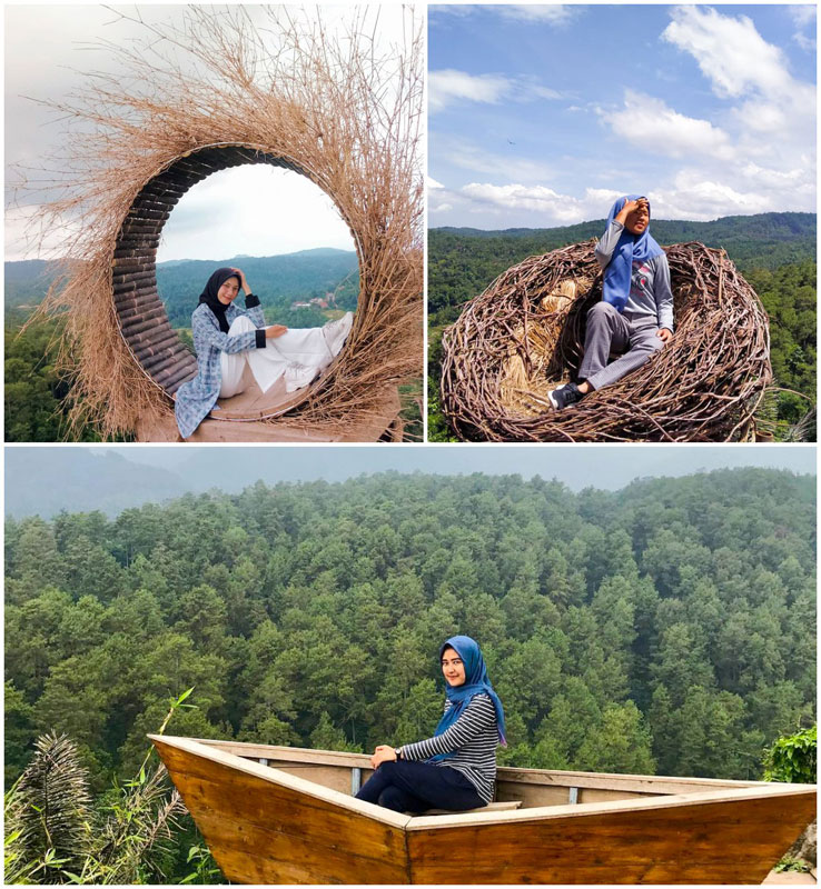 Gunung Ciwaru di Puncak Sawiyah