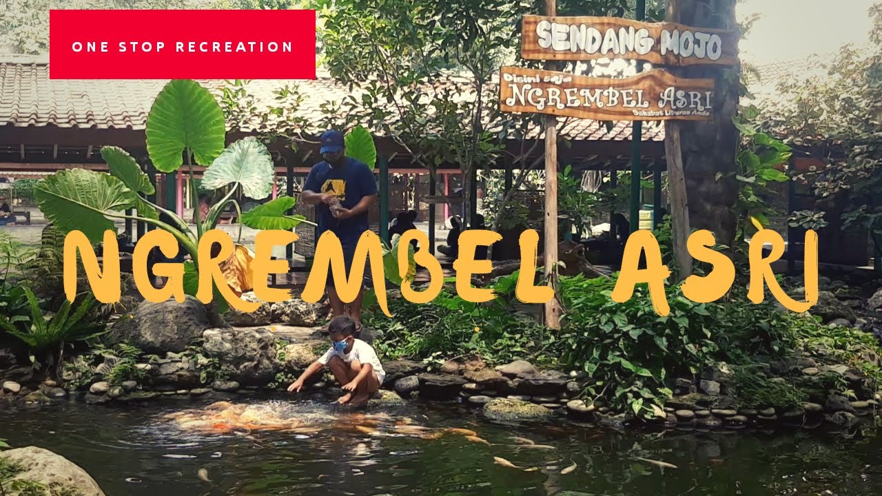 Gambar kolam ikan di Ngrembel Asri Semarang