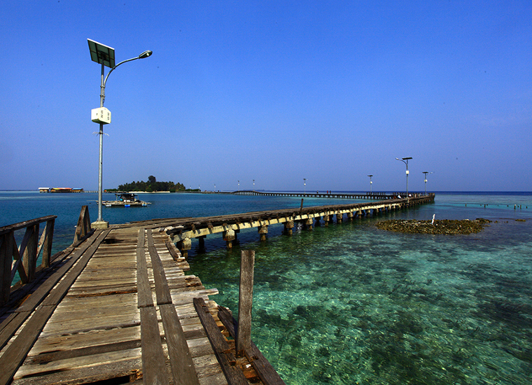 Fasilitas di Pulau Tidung