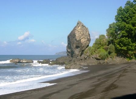 Pemandangan Pantai Watu Pecak