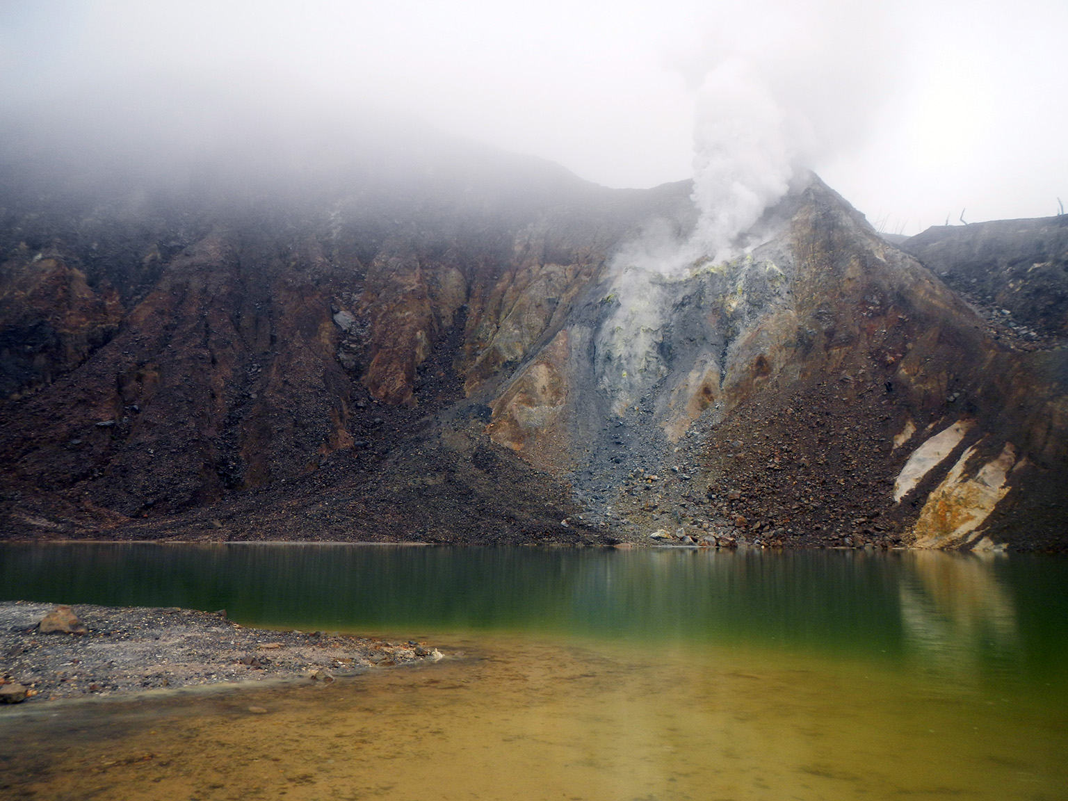 Kawah di Gunung Papandayan