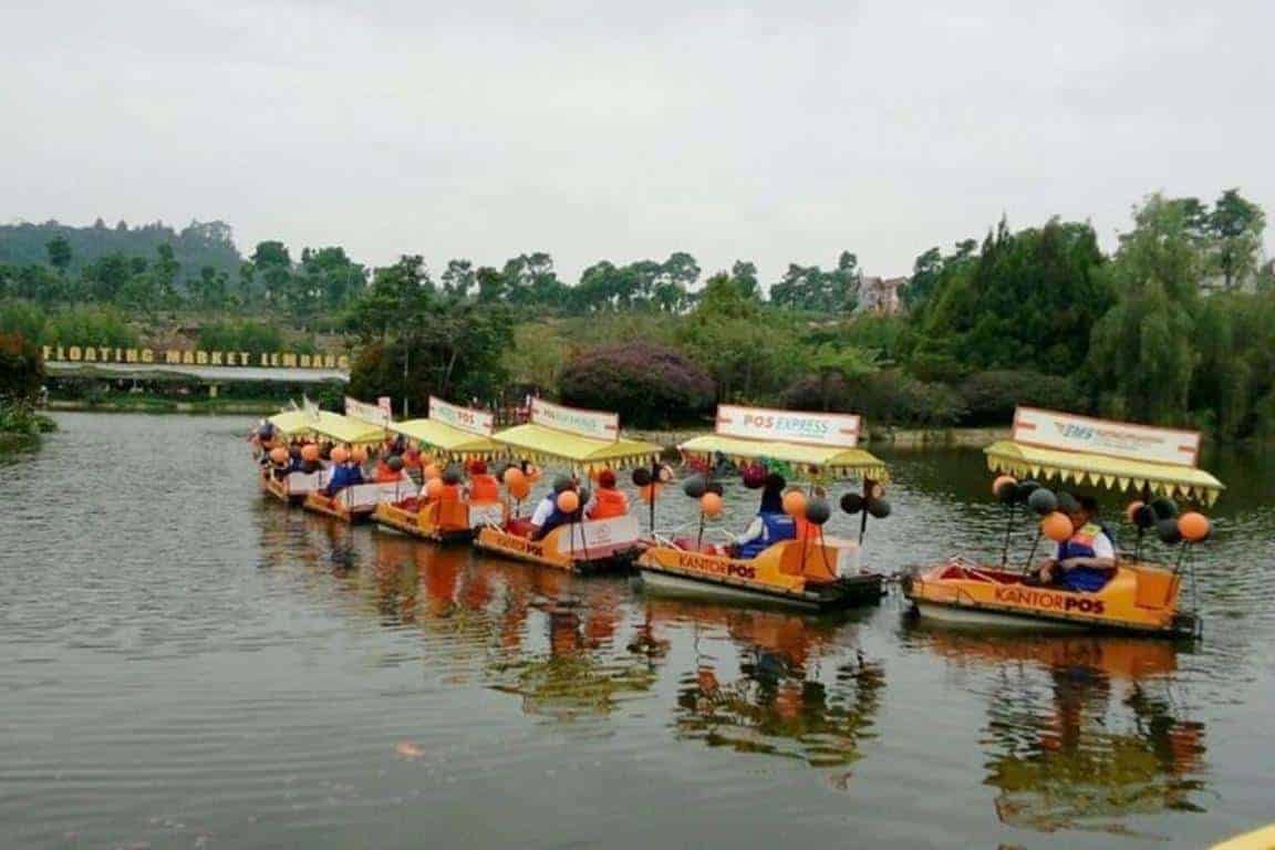 Tempat Wisata Terbaik Floating Market Lembang