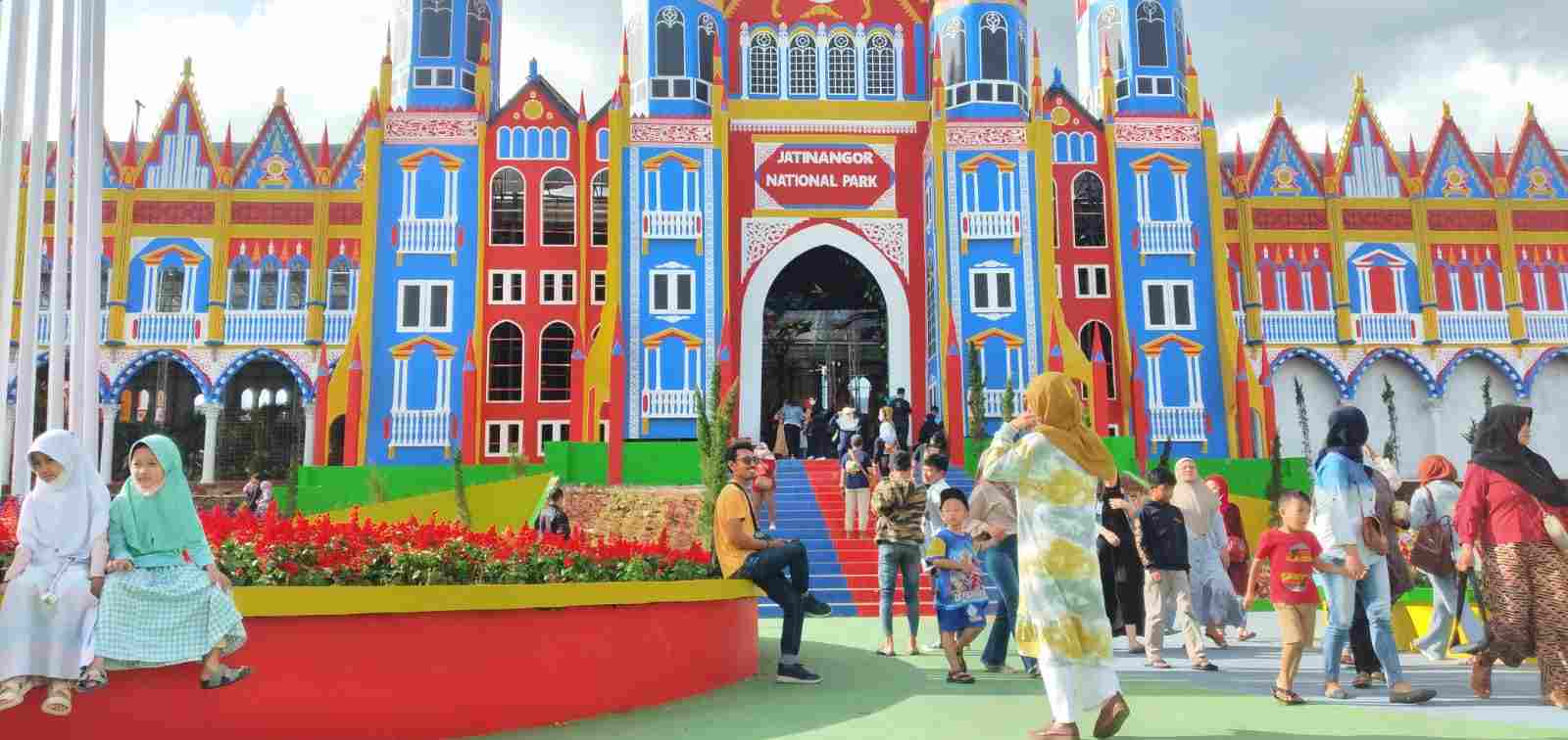 Keindahan bunga di Jans Park